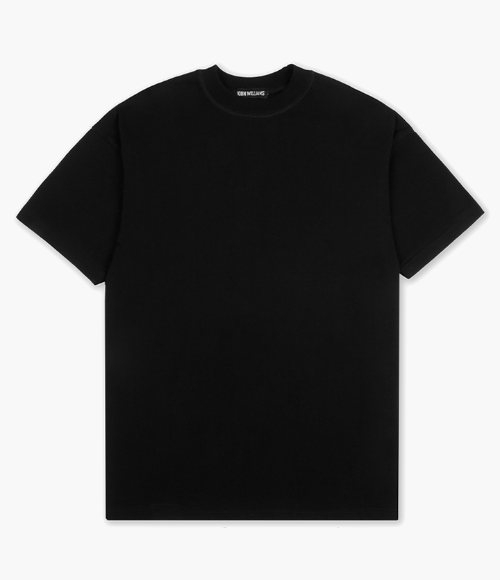 BLANK T-SHIRT - JET BLACK