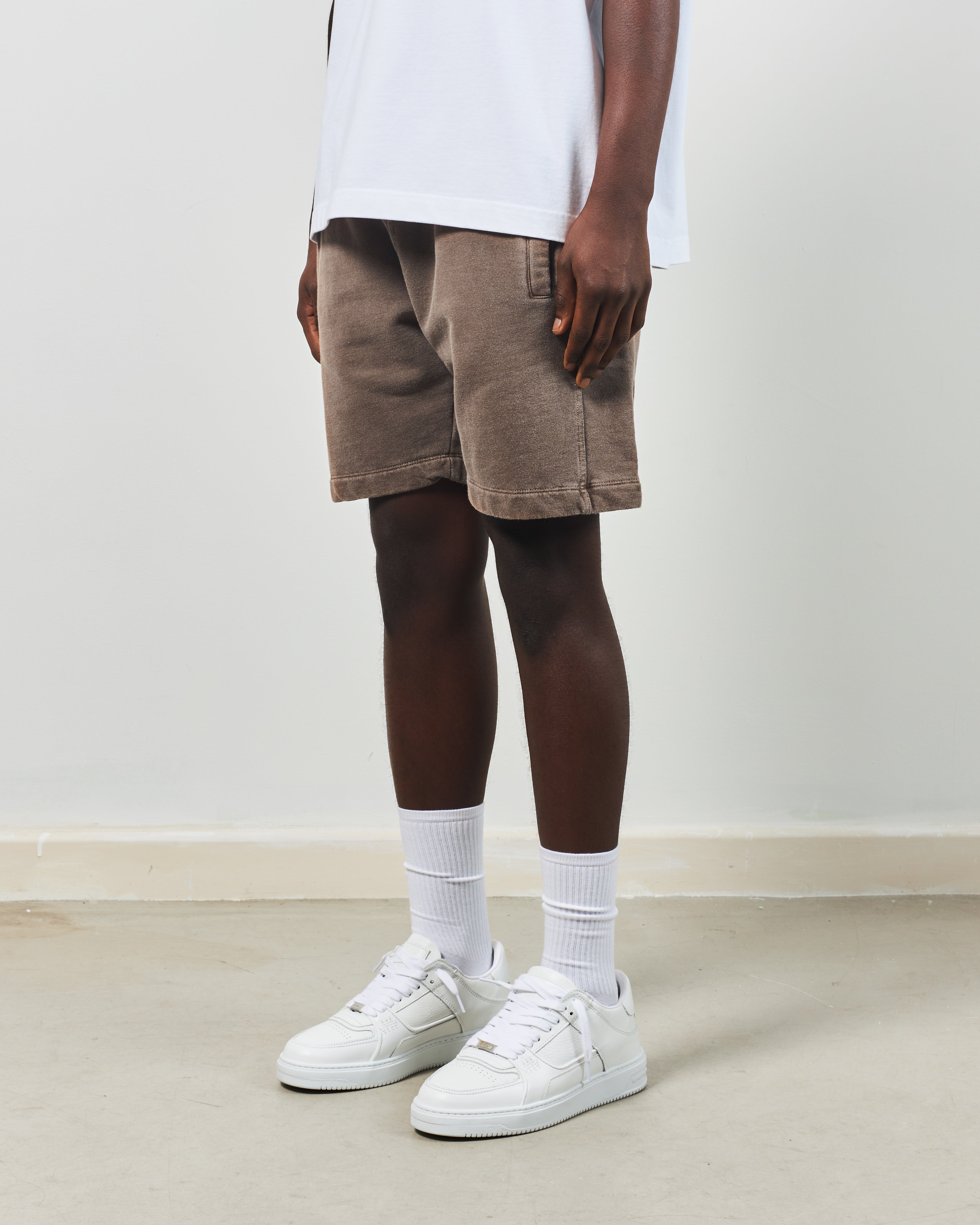 HEAVYWEIGHT SHORTS - WASHED BROWN