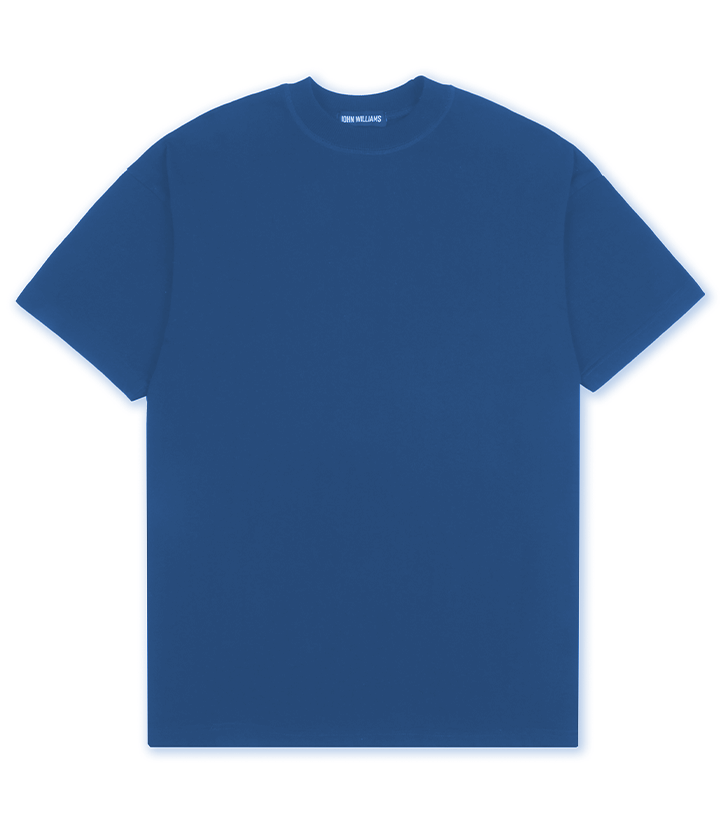 BLANK T-SHIRT - WASHED LIGHT NAVY (EXCLUSIVE)