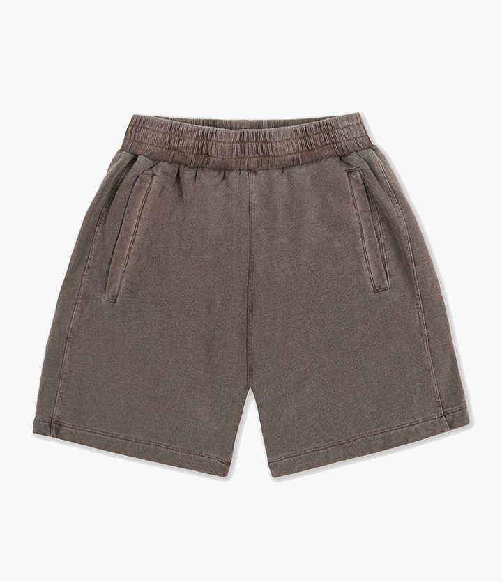 HEAVYWEIGHT SHORTS - WASHED BROWN